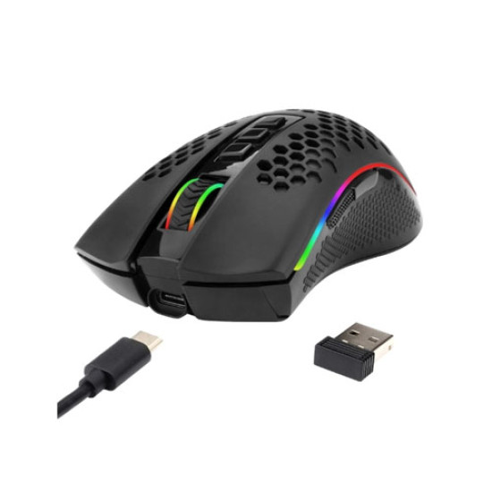 Redragon Storm Pro M808-KS RGB USB 2.4G Wireless Lightweight Gaming Mouse